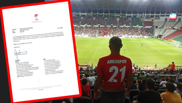 TFF’den beklenen haber geldi: Amedspor maçlarını kendi evinde oynayacak