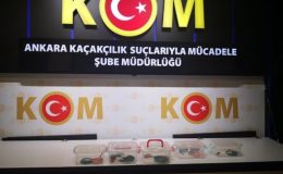 Ankara’ya 4 buçuk kilo kaçak altınla geldiler