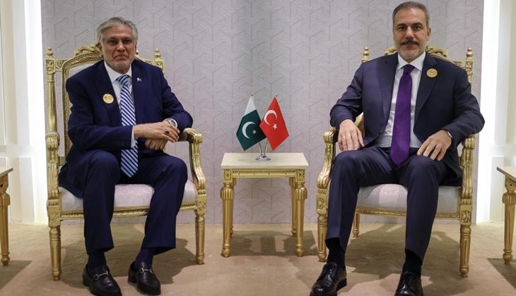 Bakan Fidan, Pakistanlı mevkidaşı İshak Dar ile görüştü