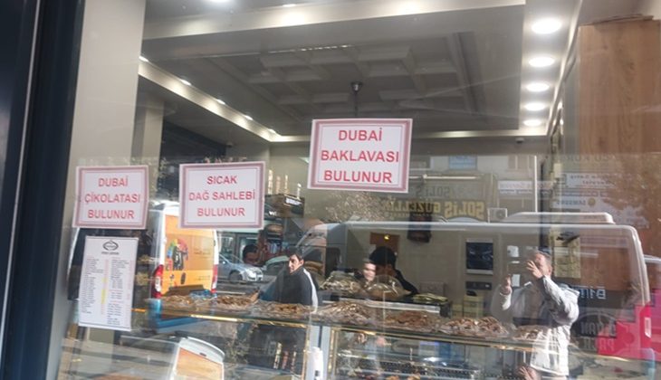 Dubai Çikolatasının ardından şimdi de Dubai Baklavası çılgınlığı!