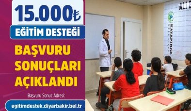 Diyarbakır’da 3 bin 632 öğrenciye eğitim desteği verilecek