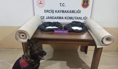 Erciş’te uyuşturucu operasyonu