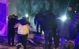 Erzurum’da otomobil bahçeye uçtu: 3 ölü