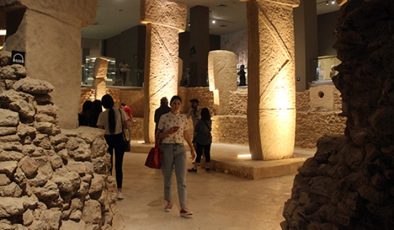 Göbeklitepe, ara tatilde günlük 10 bin ziyaretçi ağırladı