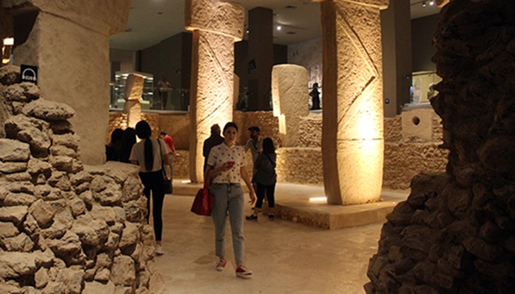 Göbeklitepe, ara tatilde günlük 10 bin ziyaretçi ağırladı