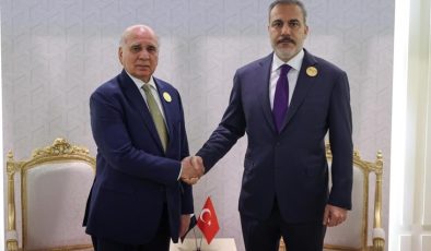 Dışişleri Bakanı Fidan, Iraklı mevkidaşı Hüseyin ile görüştü