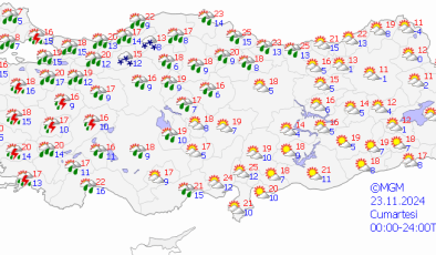 Diyarbakır: Parçalı bulutlu ve 19 derece