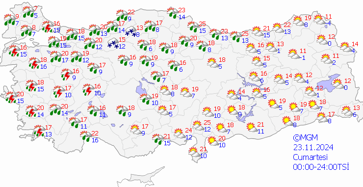 Diyarbakır: Parçalı bulutlu ve 19 derece