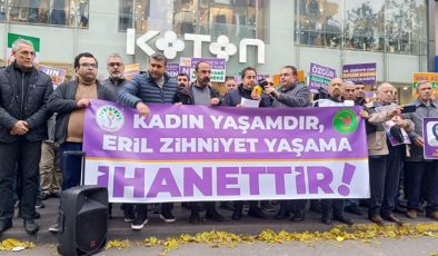 Diyarbakır’da Kadın cinayetlerine karşı açıklama