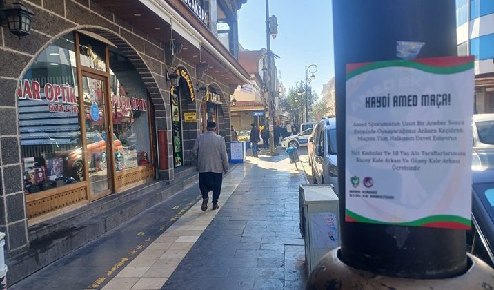Kentin Her Yeri ‘Maça davet’ afişleriyle donatıldı