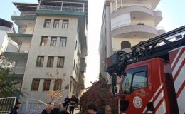 Malatya’da ev yangını