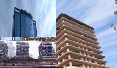 Plazalar dört biryanda yükseliyor