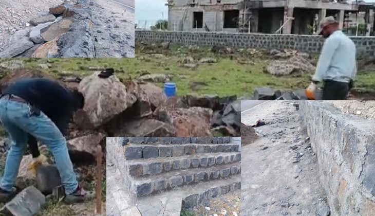 Geleneksel taş işçiliği geçim kaynağı!