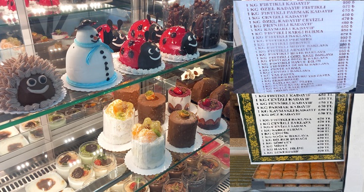 Tatlı fiyatları cep yakıyor