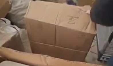 2 ton 80 kilogram kaçak nargile tütünü ele geçirildi