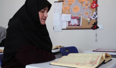 55 yaşında hafız oldu, 63 yaşında icazet aldı