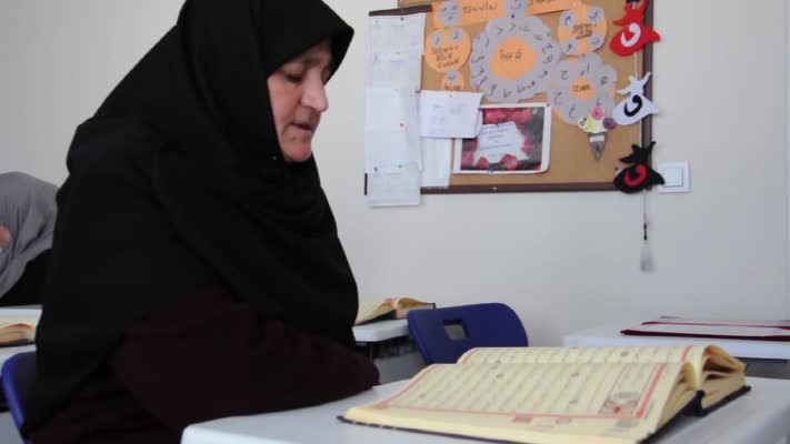 55 yaşında hafız oldu, 63 yaşında icazet aldı