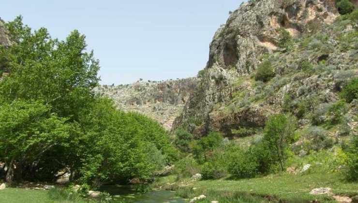 Adıyaman Besni’nin doğa harikası Sugözü turizme kazandırılıyor