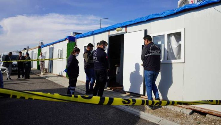 Adıyaman’da bir kişi yaşadığı konteynerde ölü bulundu