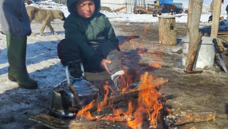 Ardahan’da Sibirya soğukları etkisini artırıyor