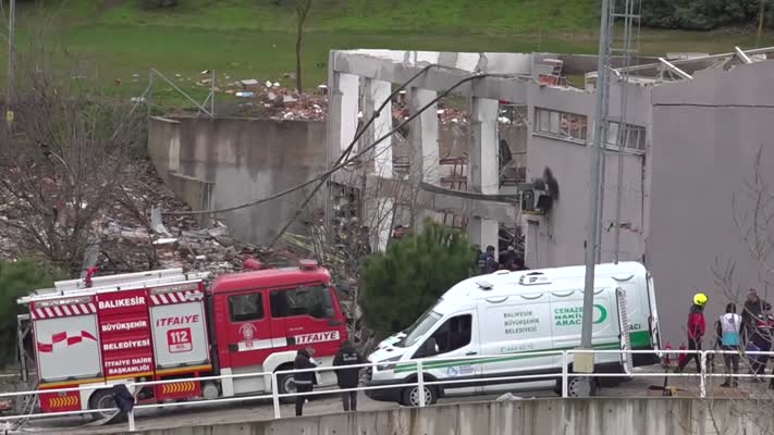 Balıkesir’de patlayıcı fabrikasında patlama: 12 ölü, 5 yaralı