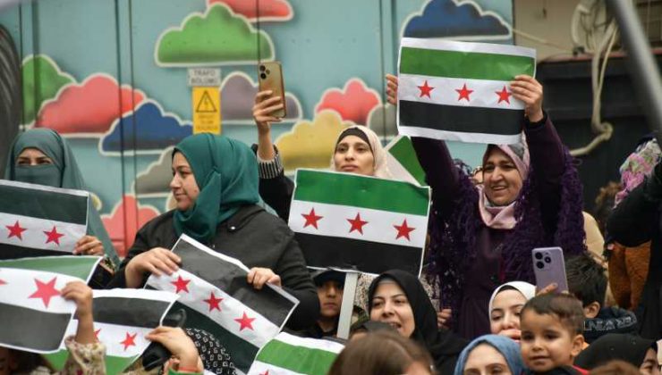 Batman ve Siirt’teki Suriyeliler, Baas rejiminin çökmesini kutladı