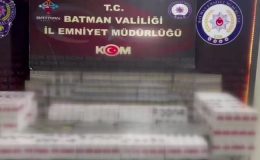 Batman’da 9 bin paket kaçak sigara ele geçirildi