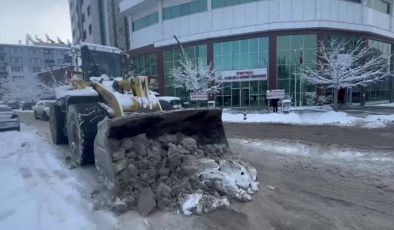 Van ve Bitlis’te 152 yerleşim yerine kar engeli