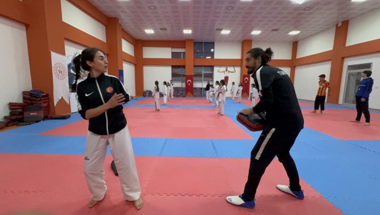 Bitlisli para tekvandocular Los Angeles 2028 için hazırlanıyor