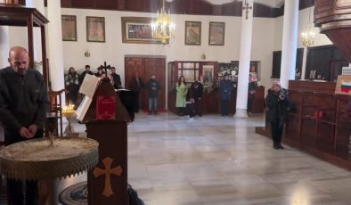 Bulgar Ortodoks Kilisesi’nde Noel ayini düzenlendi