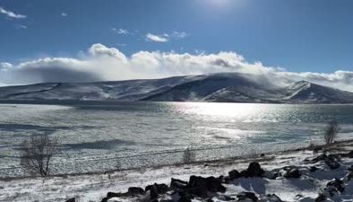Burası Sibirya değil, Çıldır Gölü