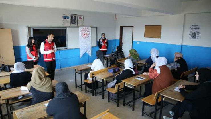 Çınar’da şiddet ve istismara karşı 101 mahallede eğitim