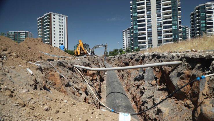 DİSKİ’den 8 ayda 95 bin metre altyapı hamlesi