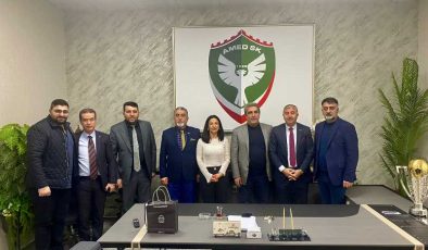 DOĞUSİFED’den Amedspor’a anlamlı ziyaret