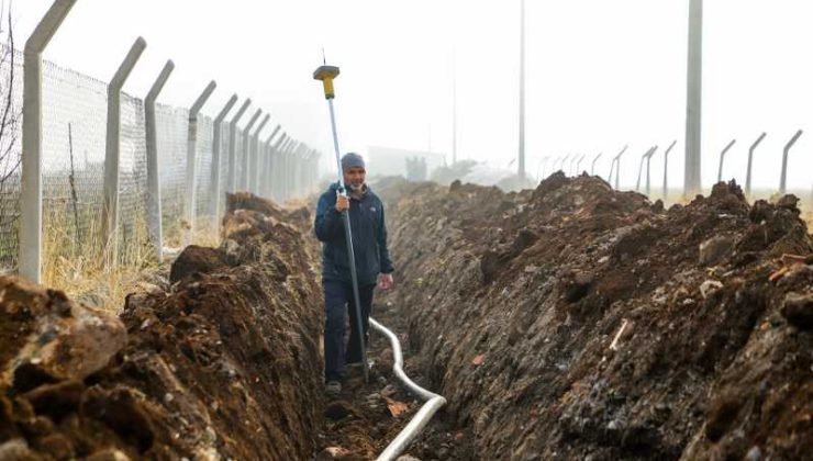 Diyarbakır DİSKİ, Gömmetaş’a 370 metrelik içme suyu hattı döşedi