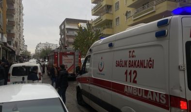 Diyarbakır Kayapınar’da banyoda yakılan soba yangına neden oldu