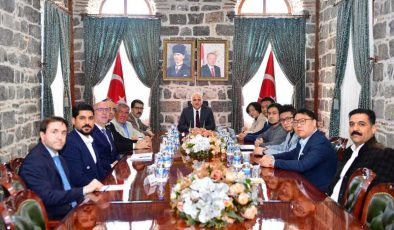 Diyarbakır Valisi, Çinli firmalarla yatırım için bir araya geldi