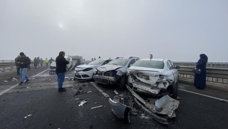 Diyarbakır-Elazığ yolunda zincirleme kaza: 9 yaralı