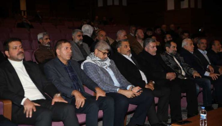 Diyarbakır’da “Filistin Dayanışma Gecesi” düzenlendi
