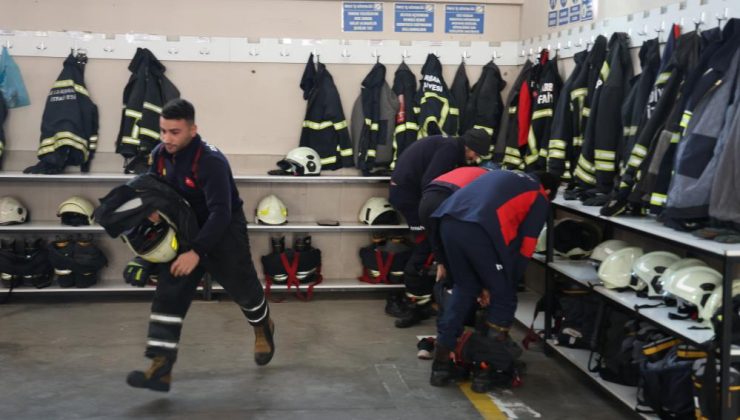 Diyarbakır’da itfaiye erleri bir yılda 7 bin olaya müdahale etti