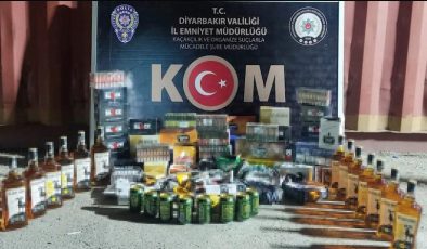 Diyarbakır’da kaçakçılık operasyonunda 5 tutuklama