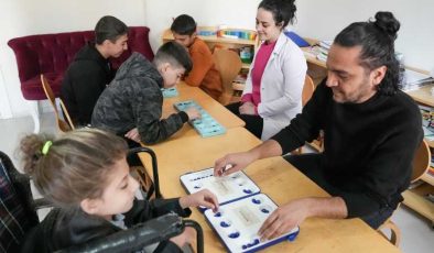Diyarbakır’da özel çocuklara mangala eğitimi