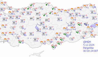 Diyarbakır’da sağanak yağış bekleniyor