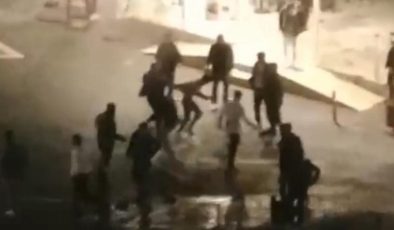 Diyarbakır’da tekme tokatlı kavga kamerada