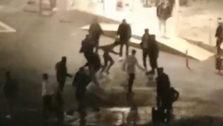 Diyarbakır’da tekme tokatlı kavga kamerada