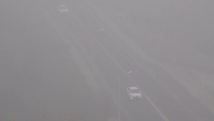 Diyarbakır’da yoğun sis uçak seferlerini durdurdu