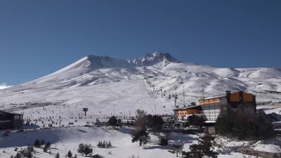 Erciyes’te yılbaşı tatiline yoğun ilgi