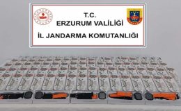 Erzurum’da 93 gümrük kaçağı akıllı saat ele geçirildi