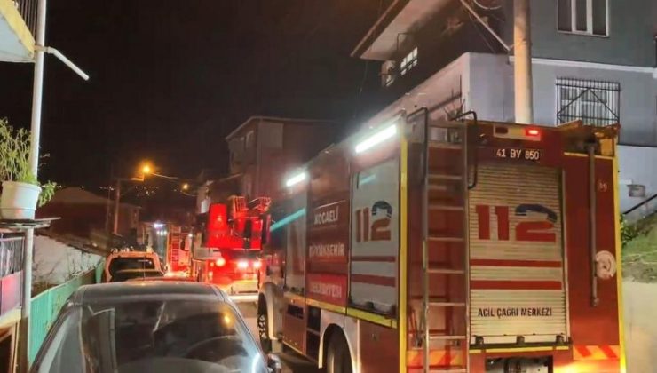 Ev sahibiyle tartışan kiracı evi ateşe verdi