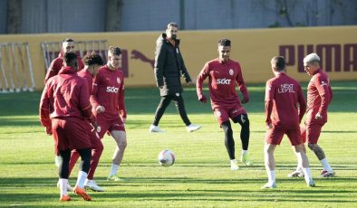 Galatasaray, Kayserispor maçı öncesi hazırlıkta